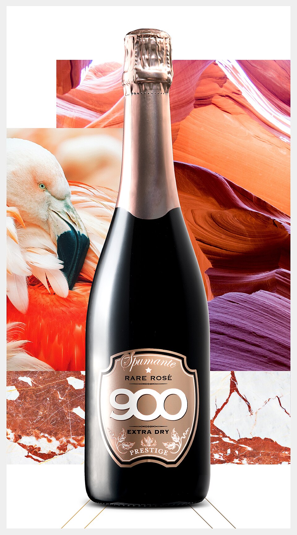 Demo Sparkling Rose 750ml (Extra Dry)