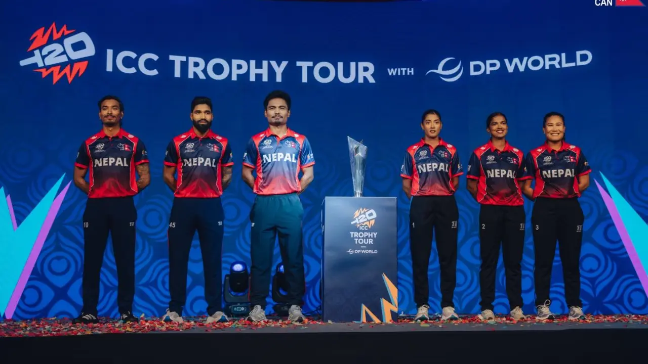 World Cup 2026 Playing Jersey – Nepal Cricket