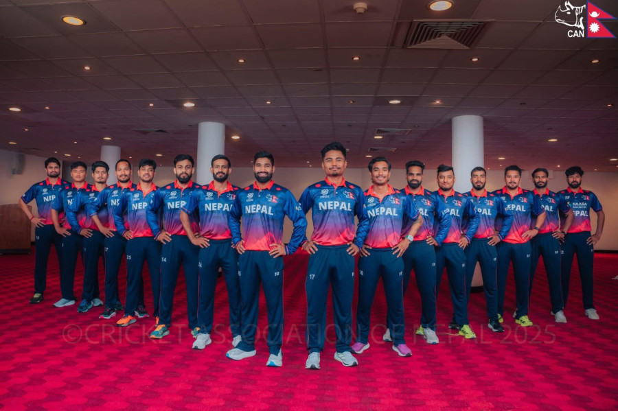 World Cup 2026 Playing Jersey – Nepal Cricket