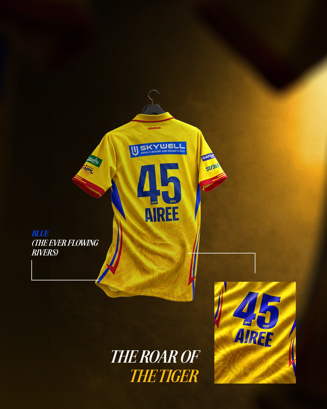 Official Sudurpashchim Royals Jersey (Fan Edition)
